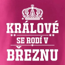 Králové se rodí v březnu