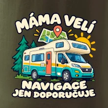 Máma velí navigace jen doporučuje rodinný karavan