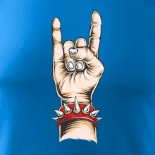 Rocková ruka s náramkem