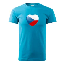 Česká vlajka srdce Česká vlajka srdce