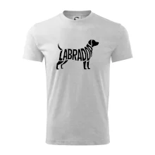 Labrador nápis v těle