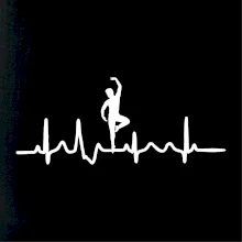 EKG tanečník muž EKG tanečník muž