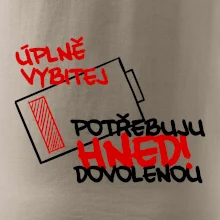 Úplně vybitej potřebuju hned dovolenou