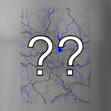Vaše město - Mapa s vodními toky