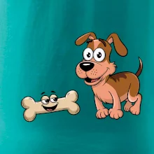 Parové triko - Pes a kost