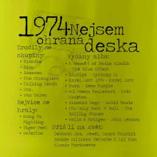 Nejsem ohraná deska 1974