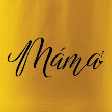 Psací máma první mocnina - jedno dítě