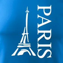 Paris nápis Eiffelovka na výšku