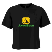 John Beer jelen s pivem
