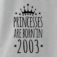 Princesses are born in 2003