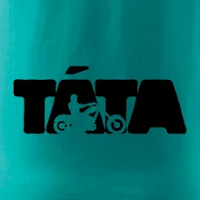 Táta nápis - motorka chopper
