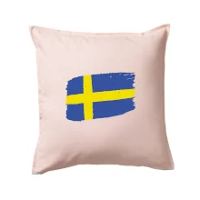 Švédsko vlajka štětkou