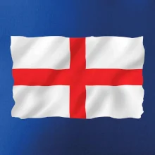 Anglická vlajka vlající