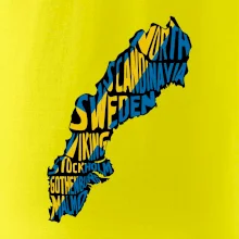 Mapy - názvy měst - Švédsko