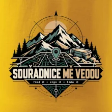 Souřadnice mě vedou horská mapa