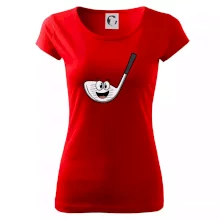 Parové triko - Golfová hůl a míček