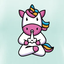 Yoga funící jednorožec