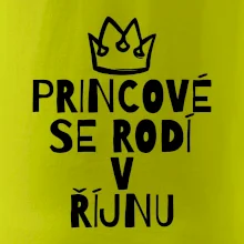 Princové se rodí v říjnu