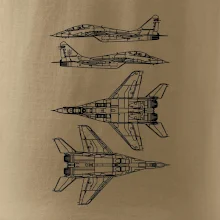 Mig 29 Fulcrum - obrys