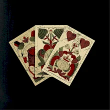 Hrací karty na prší