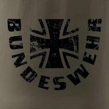 Bundeswehr kříž + nápis Bundeswehr kříž + nápis