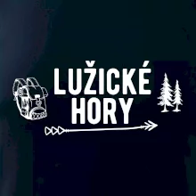 Lužické hory nápis