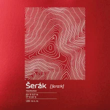 Šerák - vrstevnice v obdélníku