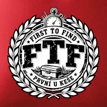 FTF první u keše vítězný odznak