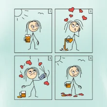 Láska já a pivo (Hana-creative)