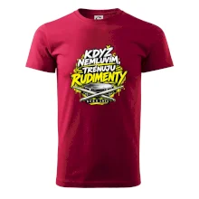 Když nemluvím trénuju rudimenty - bubenické paličky