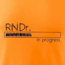 In progress titul RNDr. doktor / doktorka přírodních věd