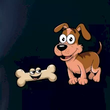 Parové triko - Pes a kost