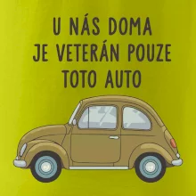 U nás doma je veterán pouze toto auto zelené