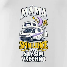 Máma spím lehce slyším všechno rodinná alkovna