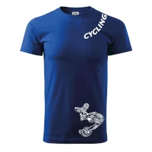 Cycling nápis šikmo