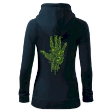 Tištěný spoj ruka