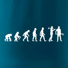 Evoluce dřevorubec - sekera