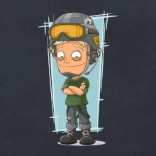 Vesmírný voják denim