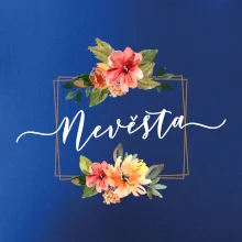 Nevěsta čtverec oranžový