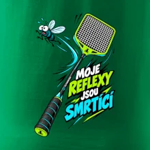 Badminton smrtící reflexy