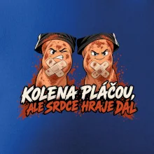 Nohejbal kolena pláčou srdce hraje