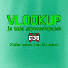 Vlookup moje superschopnost