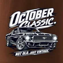 Říjnová klasika americký veterán muscle car