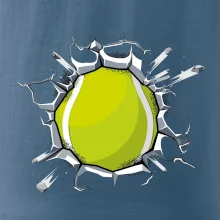 Tenisový míč v triku