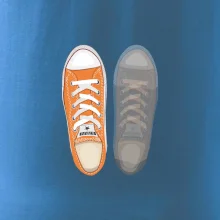 Párové boty - oranžové