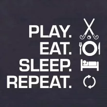 Play eat sleep repeat pozemní hokej