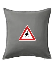 Dopravní značka - Pozor pštros