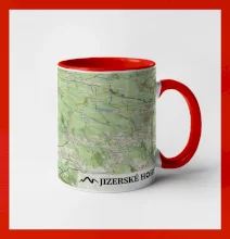 Jizerské hory mapa Jizerské hory mapa