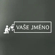 Instalatér - jméno v rámečku