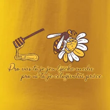 Včela - lžička medu